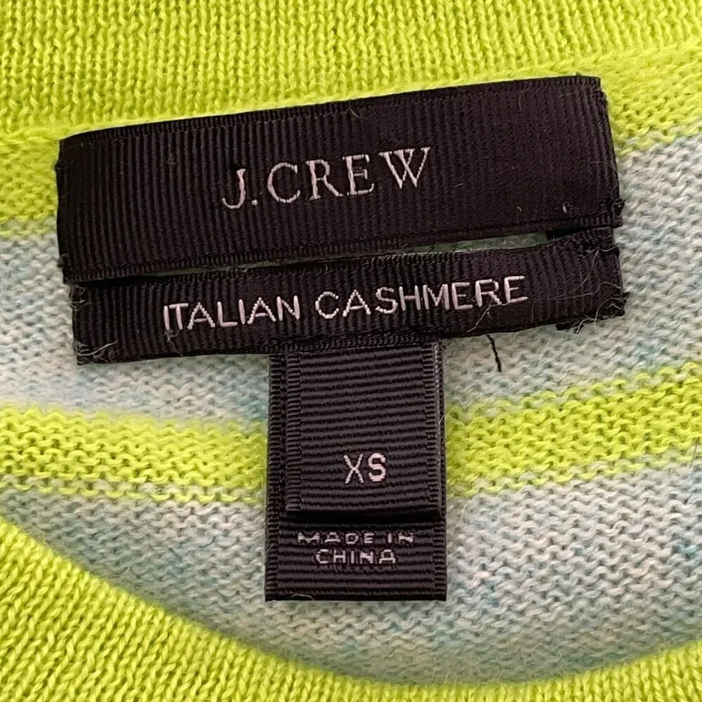 J. Crew Sweater 100% Italian Cashmere X-Small XS Small